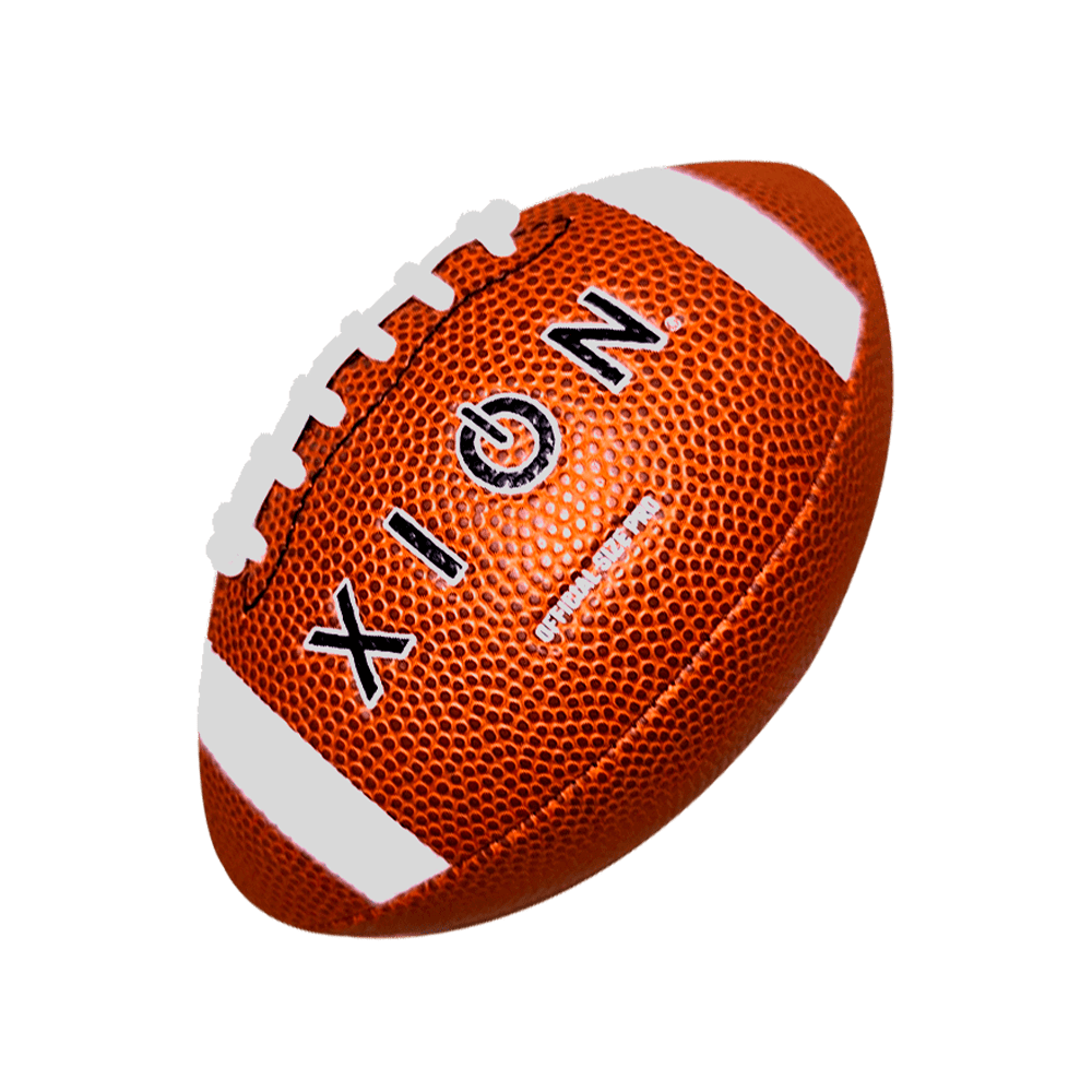 Balón de Flag Football Xion FG1XGRIP-OW Lateral Logo XION-min (1)